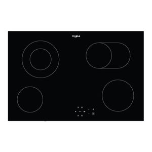 Anafe Whirlpool Eléctrico Vitrocerámico 77cm WDF77DIM