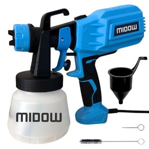 Equipo Maquina De Pintar Electrico Midow 500w 800ml 2.5mm