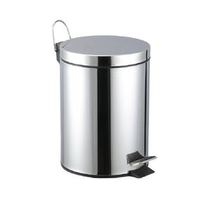 Tacho A Pedal Proline 20L Acero Cesto Interior X8-6