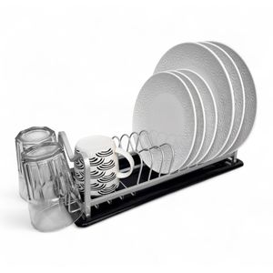 Escurre Seca Platos Aluminio Inox. Marca Hogar Actual
