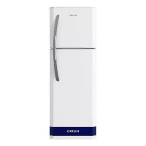HELADERA DREAN HDR400F30B BLANCA 397LT ESTANTES VIDRIO A