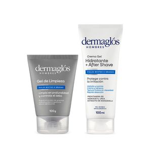 Set Rutina After Shave + Gel de Limpieza Dermaglos Hombre