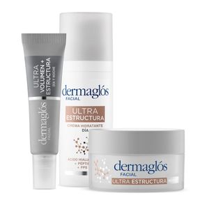 Dermaglos Set Ultra Estructura Dia + Noche + Cont Ojos