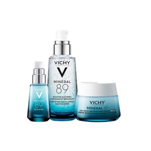 Set Mineral 89 Serum+Crema Rich+Contorno de ojos Vichy