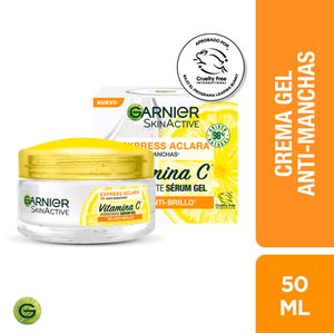 Crema Hidratante Garnier Express Fps30 Vitamin C Anti Brillo