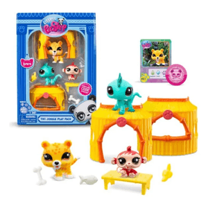 Figura Littlest Pet Shop Tiki Jungle  00515 Vulcanita