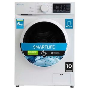 Lavarropas SMARTLIFE SL-WMI061000W 6 Kg Carga Frontal 1000 RPM Inverter Blanco