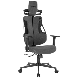 Silla Gamer Level Up Zeus Pro Adaptacion Lumbar Gris