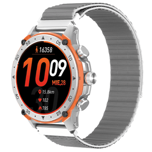 Smartwatch X-View Q9S AMOLED 1,43 Asistente de voz IA Blanco