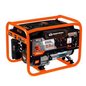 Grupo Electrogeno Daewoo GD2200 Generador A Nafta Monofásico 15 Litros
