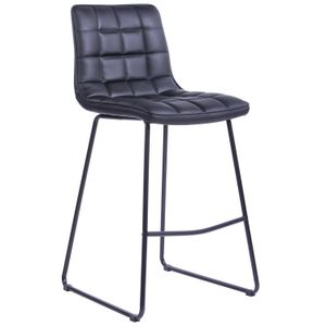 Taburete negro Just Home Collection
