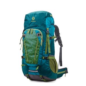 Mochila De Montaña Mochilero 65 Litros Discovery Impermeable Mujer Hombre 22321