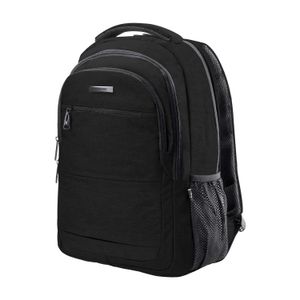 Mochila Bagcherry  Premium Porta notebook Urbana reforzada color negro