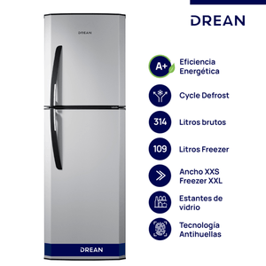 HELADERA 314LTS A+ SILVER CICLICA 2025