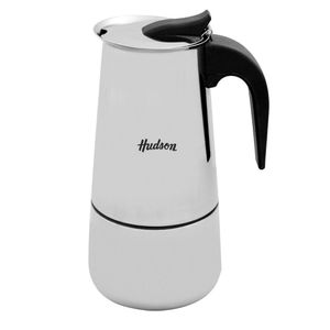 Cafetera Italiana Hudson Acero Inoxidable 9 Tazas SSCM03