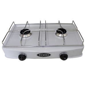 Anafe Foco 2 Hornallas Potenza Gas Natural G/N Aprobado Con Valv