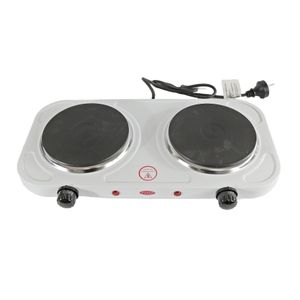 Anafe Electrico Foco 2 Hornallas 2000w Con Termostato