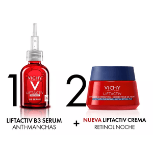 Combo Vichy Liftactiv B3 Serum + Liftactiv Retinol Night Crema