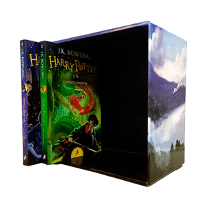 HARRY POTTER  1 Y 2 +  CAJA CONTENEDORA DE REGALO