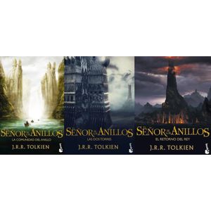 PACK SEÑOR DE LOS ANILLOS 1 AL 3 BOLSILLO