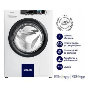 Lavarropas Automático Drean LF0606LBO 6Kg 600Rpm Blanco