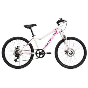 Bicicleta Olmo Safari 240 Rodado 24 Blanco/fucsia Lh