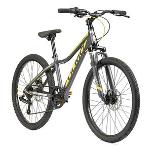 Bicicleta Olmo Wish 240 Rodado 24 Negro/amarillo Lh