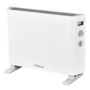 Calefactor Electrico Liliana Cfm20 Silverwhite Termostato - Color: Blanco
