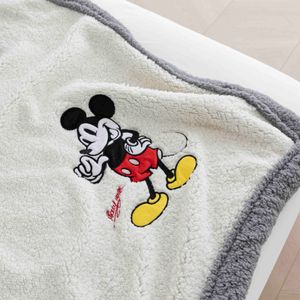 Manta corderito doble Mickey