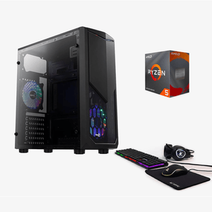 PC ARMADA GAMER AMD RYZEN 5 5600GT 16GB SSD 480GB RGB 700W TECLADO/MOUSE/AURICULARES/PAD