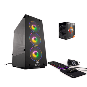 PC ARMADA GAMER AMD RYZEN 7 5700G 16GB SSD 480GB RGB 750W TECLADO/MOUSE/AURICULARES