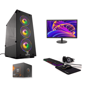 PC ARMADA GAMER AMD RYZEN 7 8700G 16GB SSD 960GB MONITOR 19" TECLADO AURICULAR C/MIC MOUSE RGB