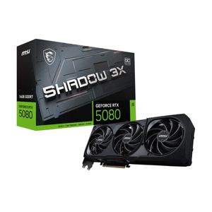 Placa de Video MSI 16GB RTX5080 Shadow 3X OC GDDR7