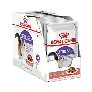 12 Pouch Royal Canin Perro Sterilised Caja 85gr