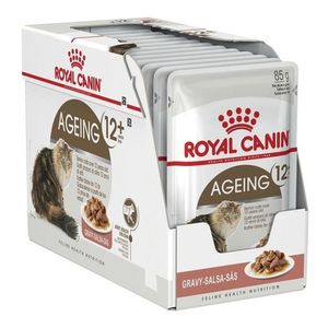 12 Pouch Royal Canin Gato Ageing +12 Caja