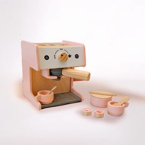Cafetera de madera