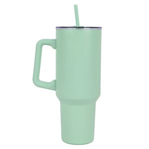 Vaso hermético 1.2 l con bombilla verde