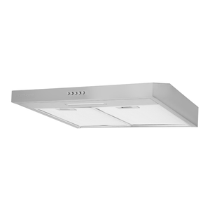 Extractor purificador de cocina 3V Luz Led 120W doble filtro aluminio apto con y sin salida