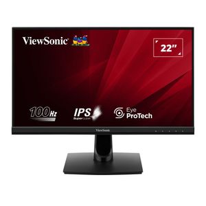 Monitor 22" Viewsonic VA2214-H, Full HD, 100Hz, Diseño sin bordes