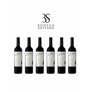 Vino Clásico Sottano Malbec Orgánico 6x750ml Mendoza Argentina