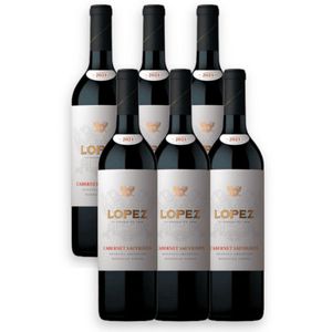Vino Bodegas Lopez Cabernet Sauvignon 6x750ml