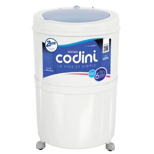 Lavarropa Semiautomatico Codini Silent 4054 10kg Carga Superior 7 Programas Con Desagote
