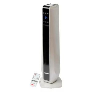 Turbo Calefactor Liliana TC40 Torre Digital Electrica 2000 Watts Color Blanco
