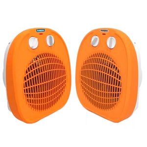 Combo x2 Caloventores Indelplas IC01 1800w Bajo Consumo Termostato 2 Niveles