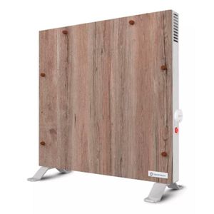 Panel Calefactor Temptech 1400w Madera Veteada Bajo Consumo Estufa Electrica