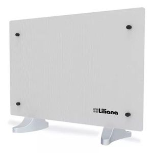 Panel Calefactor De Vidrio Liliana PPV200 Color Blanco 1200 Watts