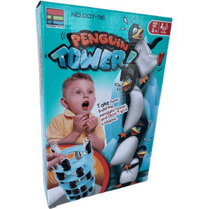 Juego de Mesa-Torre de pinguinos- Panda Toys