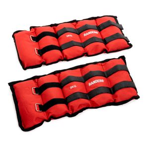 Par de Tobilleras/Muñequeras 3kg