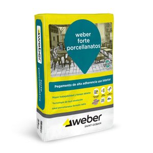 Pegamento para cerámica y porcelanato Forte interior 25 kg