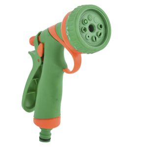 Pistola plástica de 8 funciones con mango antideslizante Ergo